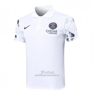 Camiseta Polo del Paris Saint-Germain 2024-2025 Blanco