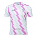 Camiseta Pre Partido del Manchester City 2023 Blanco