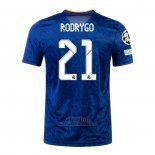 Camiseta Real Madrid Jugador Rodrygo Segunda 2021-2022