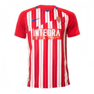 Camiseta Sporting de Gijon Primera 2020-2021 Tailandia