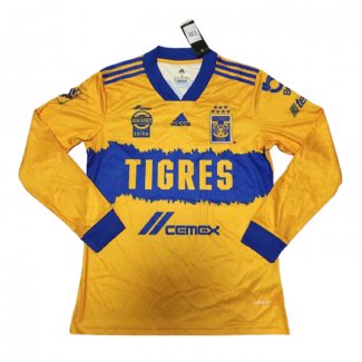 Camiseta Tigres UANL Primera Manga Larga 2020-2021