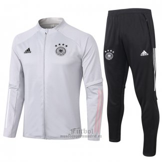 Chandal de Chaqueta del Alemania 2020-2021 Blanco