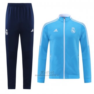 Chandal de Chaqueta del Real Madrid Nino 2021-2022 Azul