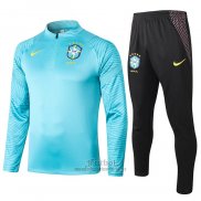 Chandal de Sudadera del Brasil 2020 Azul