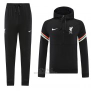 Chandal de Sudadera del Liverpool 2021-2022 Negro