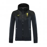 Chaqueta con Capucha del Liverpool 2020-2021 Negro