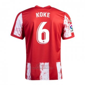 Camiseta Atletico Madrid Jugador Koke Primera 2021-2022