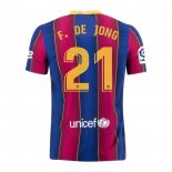 Camiseta Barcelona Jugador F.De Jong Primera 2020-2021