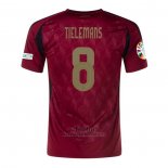 Camiseta Belgica Jugador Tielemans Primera 2024