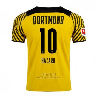 Camiseta Borussia Dortmund Jugador Hazard Primera 2021-2022