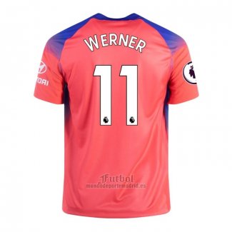 Camiseta Chelsea Jugador Werner Tercera 2020-2021