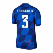 Camiseta Croacia Jugador Pongracic Segunda 2024