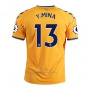 Camiseta Everton Jugador Y.Mina Segunda 2020-2021