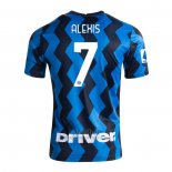 Camiseta Inter Milan Jugador Alexis Primera 2020-2021