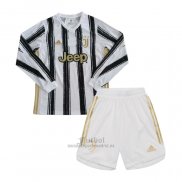 Camiseta Juventus Primera Manga Larga Nino 2020-2021