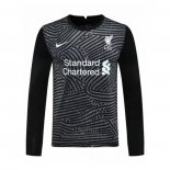 Camiseta Liverpool Portero Manga Larga 2020-2021 Negro