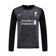 Camiseta Liverpool Portero Manga Larga 2020-2021 Negro