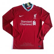 Camiseta Liverpool Primera Manga Larga 2020-2021