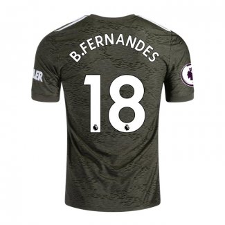 Camiseta Manchester United Jugador B.Fernandes Primera 2020-2021