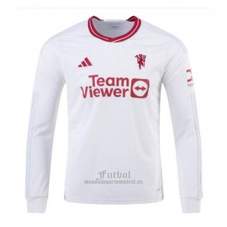 Camiseta Manchester United Tercera Manga Larga 2023-2024