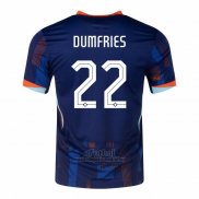 Camiseta Paises Bajos Jugador Dumfries Segunda 2024