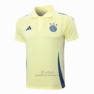 Camiseta Polo del Ajax 2024-2025 Amarillo