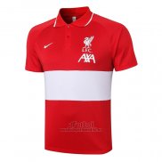 Camiseta Polo del Liverpool 2020-2021 Rojo