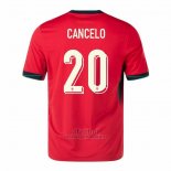 Camiseta Portugal Jugador Cancelo Primera 2024