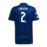 Camiseta Real Madrid Jugador Carvajal Segunda 2021-2022