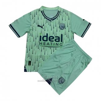 Camiseta West Bromwich Albion Segunda Nino 2023-2024