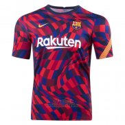 Camiseta de Entrenamiento Barcelona 202020-2021 Rojo