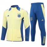 Chandal de Chaqueta del Ajax 2024-2025 Amarillo