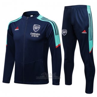 Chandal de Chaqueta del Arsenal 2021-2022 Azul