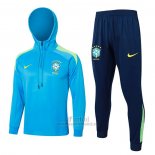 Chandal de Sudadera del Brasil 2024-2025 Azul