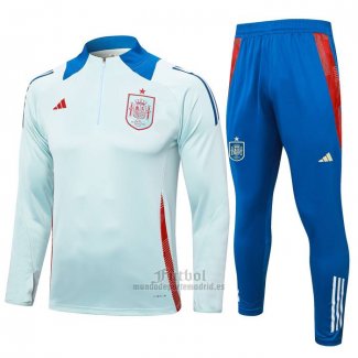 Chandal de Sudadera del Espana 2024-2025 Azul