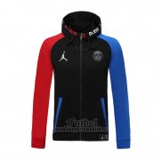 Chaqueta con Capucha del Paris Saint-Germain 2020-2021 Azul y Rojo