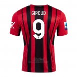 Camiseta AC Milan Jugador Giroud Primera 2021-2022