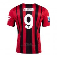 Camiseta AC Milan Jugador Giroud Primera 2021-2022