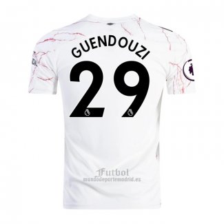 Camiseta Arsenal Jugador Guendouzi Segunda 2020-2021