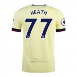 Camiseta Arsenal Jugador Heath Segunda 2021-2022