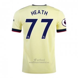 Camiseta Arsenal Jugador Heath Segunda 2021-2022