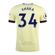 Camiseta Arsenal Jugador Xhaka Segunda 2021-2022