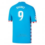 Camiseta Atletico Madrid Jugador Suarez Tercera 2021-2022