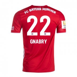 Camiseta Bayern Munich Jugador Gnabry Primera 2020-2021