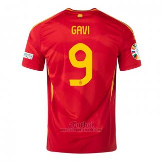 Camiseta Espana Jugador Gavi Primera 2024