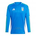 Camiseta Italia Primera Manga Larga 2024-2025