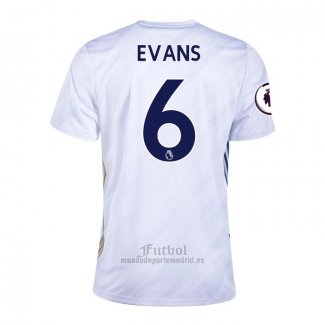 Camiseta Leicester City Jugador Evans Segunda 2020-2021