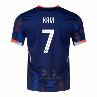 Camiseta Paises Bajos Jugador Xavi Segunda 2024