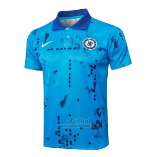 Camiseta Polo del Chelsea 2024-2025 Azul