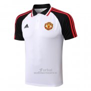 Camiseta Polo del Manchester United 2022-2023 Blanco